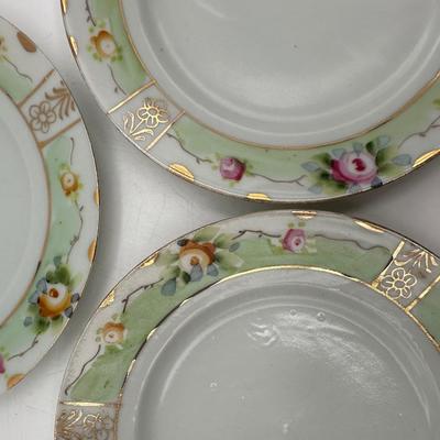 NIPPON Hand Painted Plates (3)