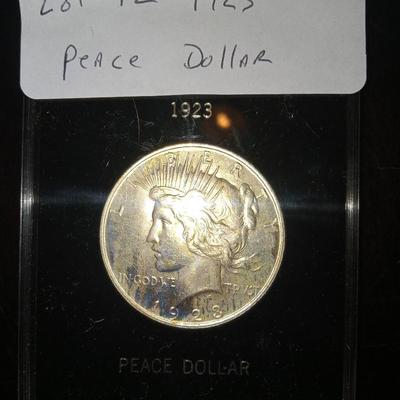 1923 Peace Dollar