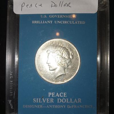 1923 Uncirculated peace