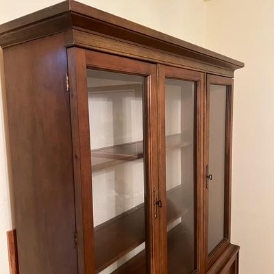 Vintage Bassett Furniture Hutch