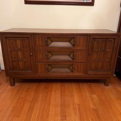 Vintage Bassett Furniture Credenza