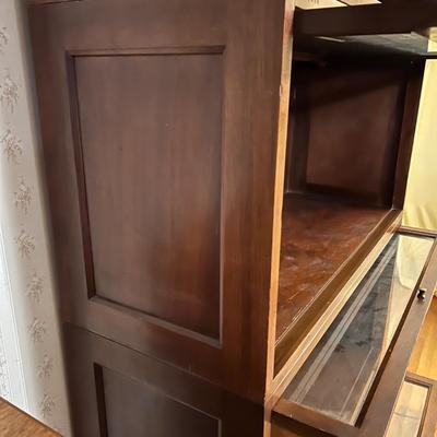 Antique Vintage Four Stack Barrister Bookcase