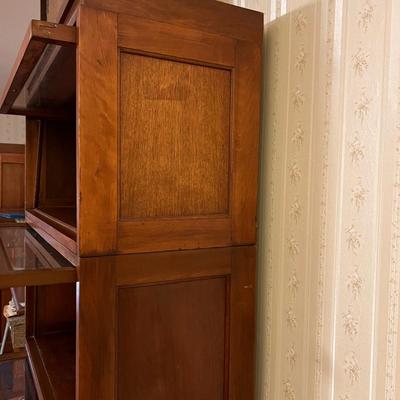 Antique Vintage Four Stack Barrister Bookcase