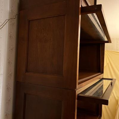 Antique Vintage Four Stack Barrister Bookcase
