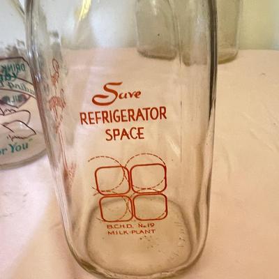 Lot of 5 Vintage Milk Bottles - Annapolis, Reading PA
