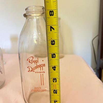 Lot of 5 Vintage Milk Bottles - Annapolis, Reading PA