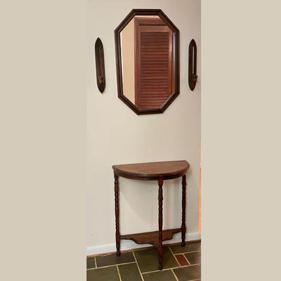 Vintage Wood Entryway Lot