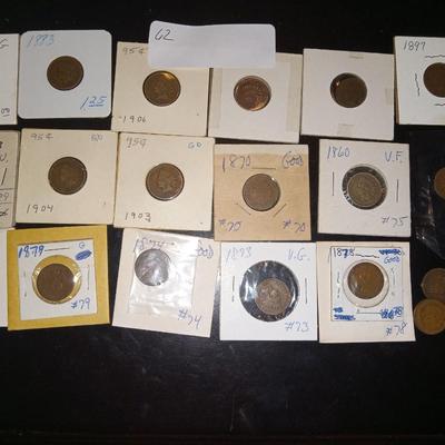Indian head pennies