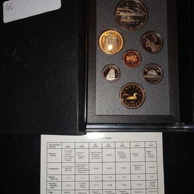 Royal Canadian mint set 1991