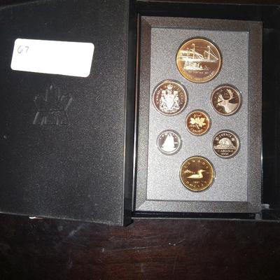 Royal Canadian mint set 1991