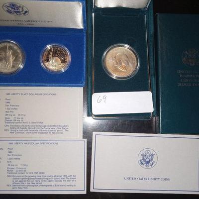 3 piece coin set