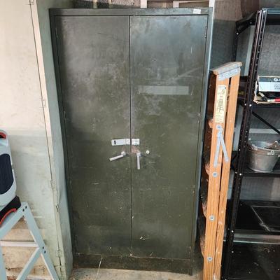 Large Metal Storage Cabinet Adjustable Shelves