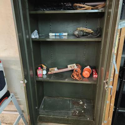 Large Metal Storage Cabinet Adjustable Shelves