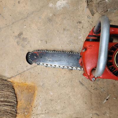 2 Vintage Homelite Chain Saws 150 & XL