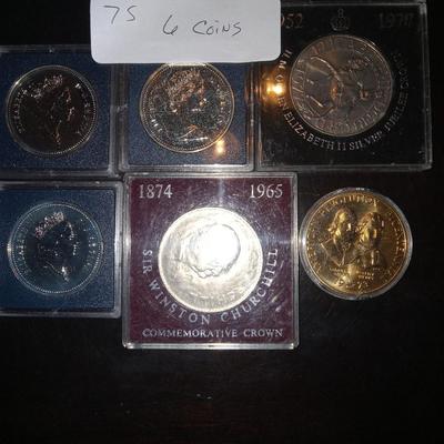 5 Commemorative coins