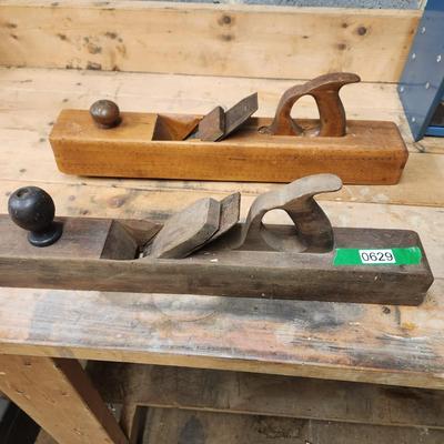 2 Vintage Wood Planes Scioto Works 21 Ogontz Tool Co 19