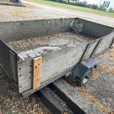 Small utility trailer