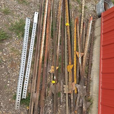 Steel fence posts