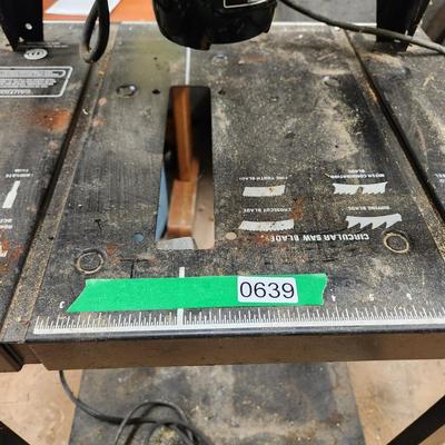 Craftsman Router with Table and Stand Tested Working