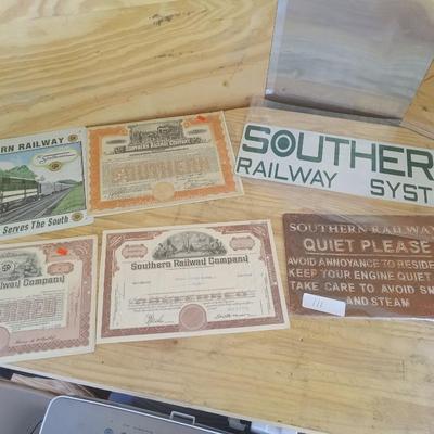 Railroad Memorabilia
