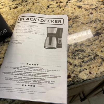 Black & Decker coffee pot