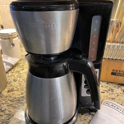 Black & Decker coffee pot