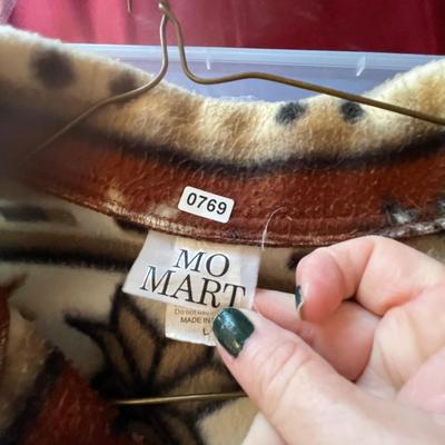 MoMart fleece zipper
