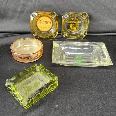 Lot 171 Vintage advertising Ashtrays