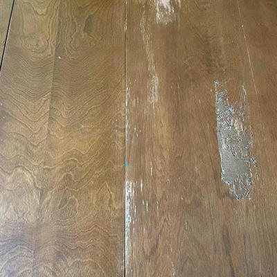 Vintage Hardwood Drop Leaf Table with 3 Leaves
