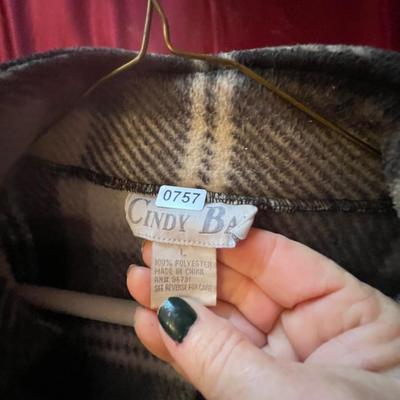 Zip up fleece shacket