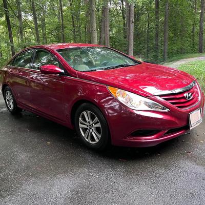 2012 Hyundai Sonata GLS 4 Door Car Sedan 57,002 Miles
