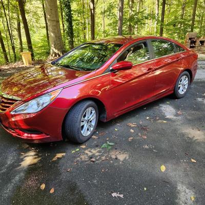2012 Hyundai Sonata GLS 4 Door Car Sedan 57,002 Miles