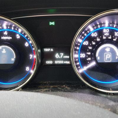 2012 Hyundai Sonata GLS 4 Door Car Sedan 57,002 Miles
