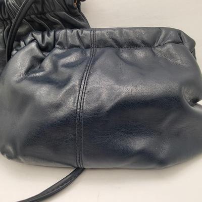 Four Vintage Black & Navy Blue Clutch Bags