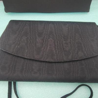 Four Vintage Black & Navy Blue Clutch Bags