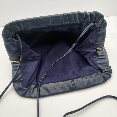 Four Vintage Black & Navy Blue Clutch Bags