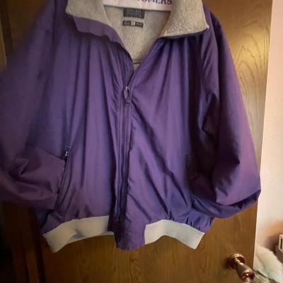 Purple jacket