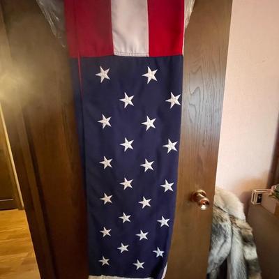 Polyvex flag-fresh from the cleaners!