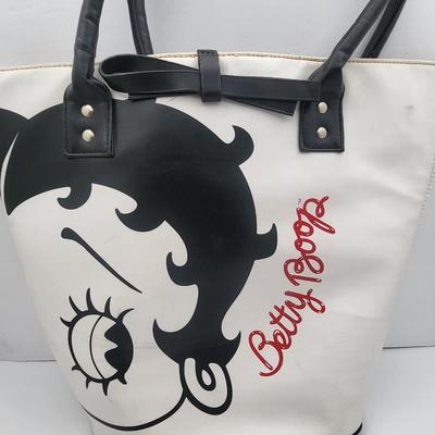 Vinyl Betty Boop Tote Bag