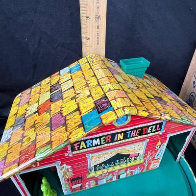 Lot 174 Vintage Mattel Farmer In the Dell in box!