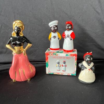 Lot 176 Vintage black memorabilia