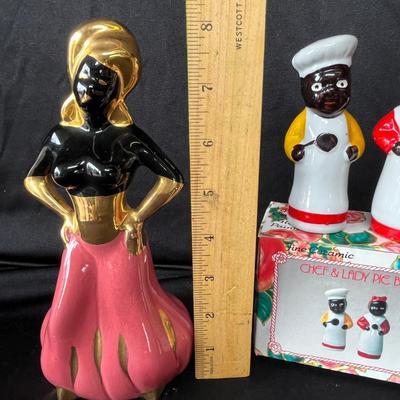Lot 176 Vintage black memorabilia