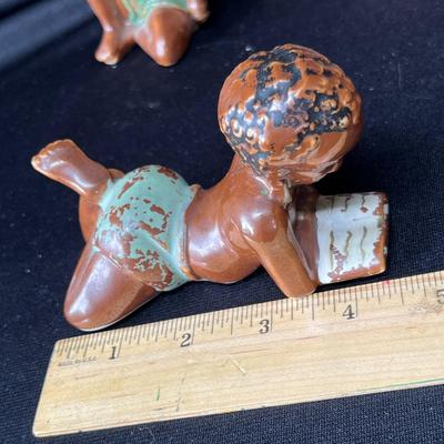 Lot 177 Vintage Black Figure set