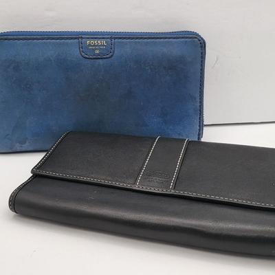 Leather Wallets Coach & Fossil