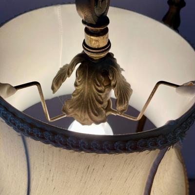 Vintage Wrought Iron Floor Lamp