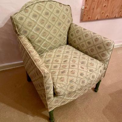 Vintage Small Upholstered Armchair