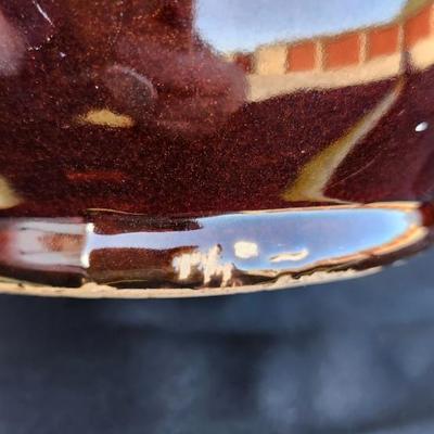 Vintage Hull Pottery Brown Drip Creamer including Hull