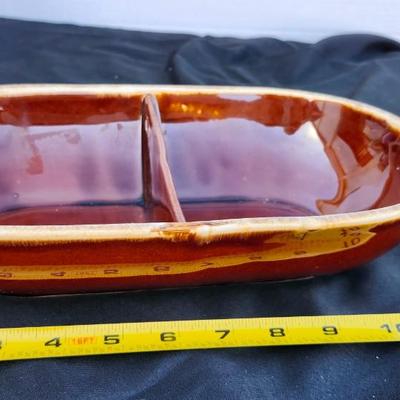 Vintage Hull Pottery Brown Drip Creamer including Hull