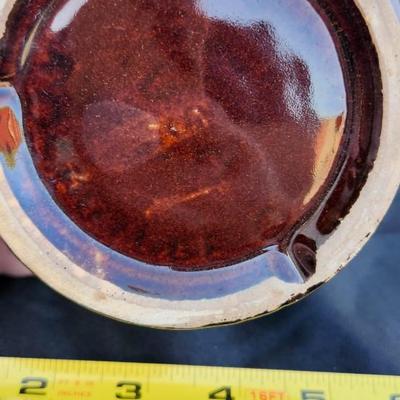 Vintage Hull Pottery Brown Drip Creamer including Hull