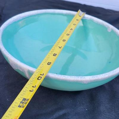 Pottery Lot, including teal Drip and pfaltzgraff